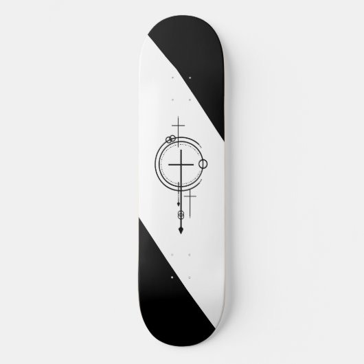 Christelijke Skateboard Geometrische Kruizen (Voorkant)