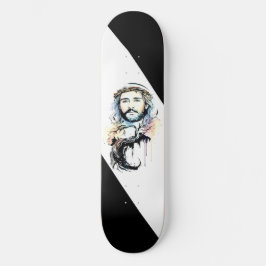 Christelijke skateboard. “Geworteld in Christus” Persoonlijk Skateboard