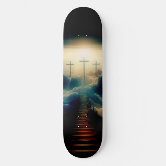 Christelijke Skateboard Het pad naar de hemel (Voorkant)