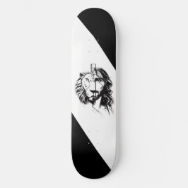 Christelijke Skateboard Leeuw kruis Jezus