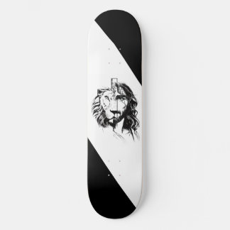 Christelijke Skateboard Leeuw kruis Jezus