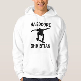 Christelijke SKATEBOARDING T-Shirts, HARDCORE Hoodie