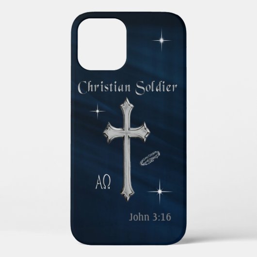 Christelijke soldaat Case-Mate iPhone case (Achterkant)