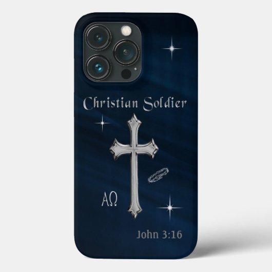 Christelijke soldaat Case-Mate iPhone case (Achterkant)