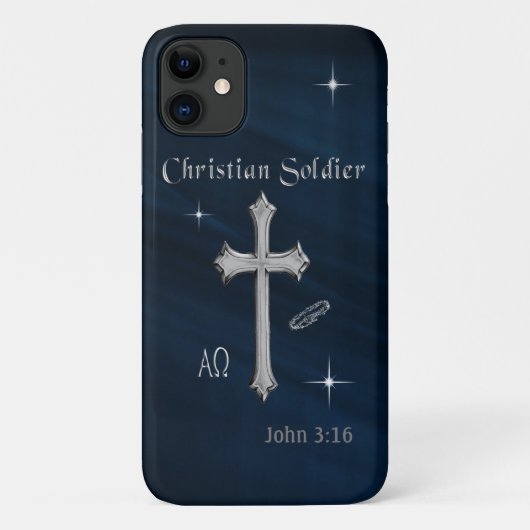 Christelijke soldaat Case-Mate iPhone case (Achterkant)