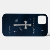 Christelijke soldaat Case-Mate iPhone case (Achterkant (horizontaal))