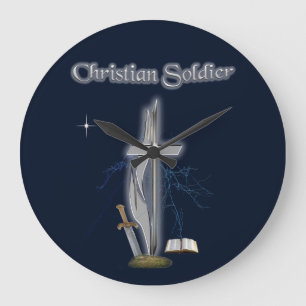 Christelijke soldaat grote klok
