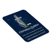 Christelijke soldaat magneet (Rechterzijde)