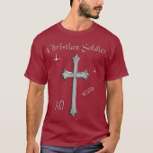 Christelijke soldaat t-shirt (Voorkant)
