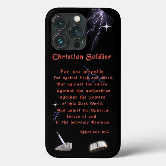 Christelijke soldaten Case-Mate iPhone case (Achterkant)