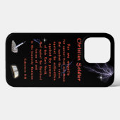 Christelijke soldaten Case-Mate iPhone case (Achterkant (horizontaal))
