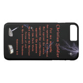 Christelijke soldaten Case-Mate iPhone case (Achterkant (Horizontaal))