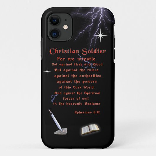 Christelijke soldaten Case-Mate iPhone case (Achterkant)