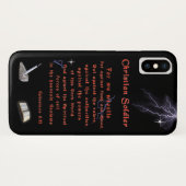 Christelijke soldaten Case-Mate iPhone case (Achterkant (horizontaal))