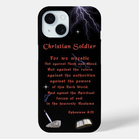 Christelijke soldaten Case-Mate iPhone case (Achterkant)