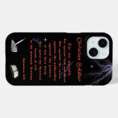 Christelijke soldaten Case-Mate iPhone case (Achterkant (horizontaal))