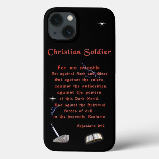 Christelijke soldaten Case-Mate iPhone case (Achterkant)