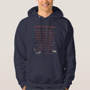 Christelijke soldaten hoodie