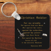 Christelijke soldaten sleutelhanger (Voorkant)