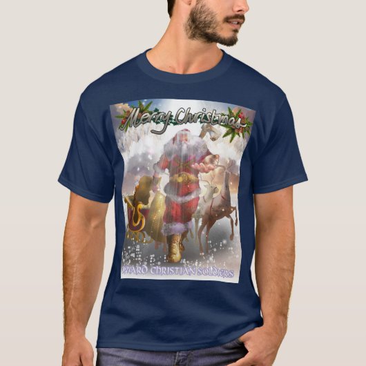 Christelijke soldaten t-shirt (Voorkant)