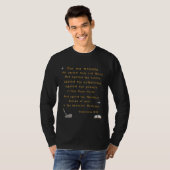 Christelijke soldaten t-shirt (Voorkant volledig)