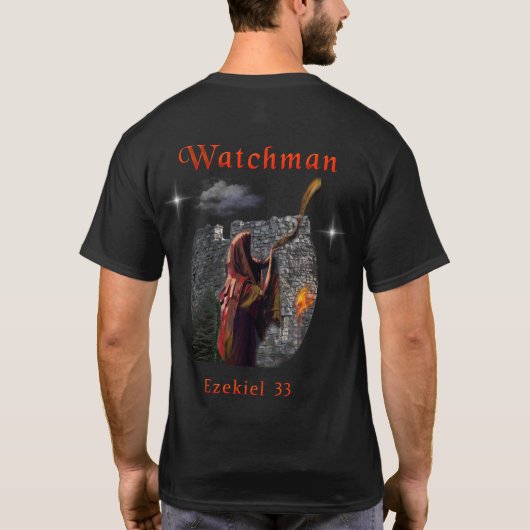 Christelijke soldaten t-shirt (Achterkant)