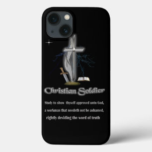 Christelijke soldatengoederen iPhone 13 hoesje