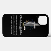 Christelijke soldatengoederen Case-Mate iPhone case (Achterkant (horizontaal))