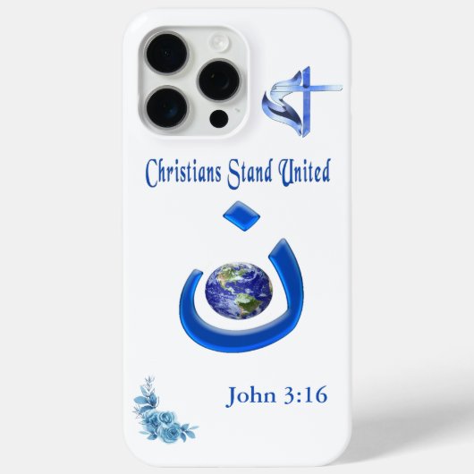 Christelijke solidariteit Case-Mate iPhone case (Achterkant)