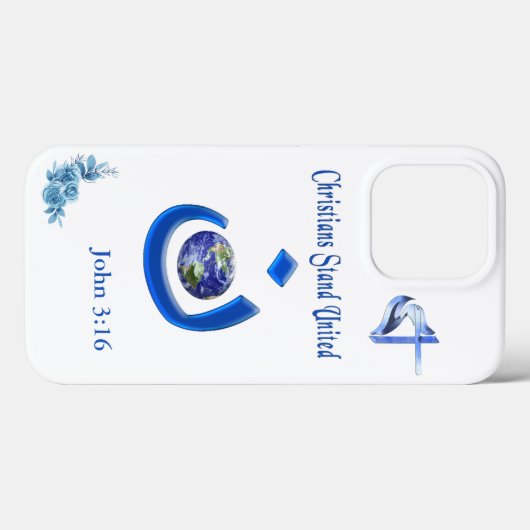 Christelijke solidariteit Case-Mate iPhone case (Achterkant (horizontaal))