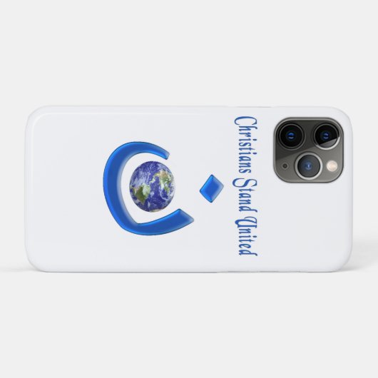 Christelijke solidariteit Case-Mate iPhone case (Achterkant (horizontaal))