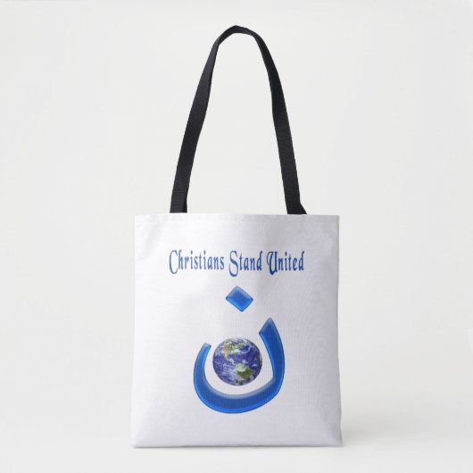 Christelijke solidariteit tote bag (Voorkant)