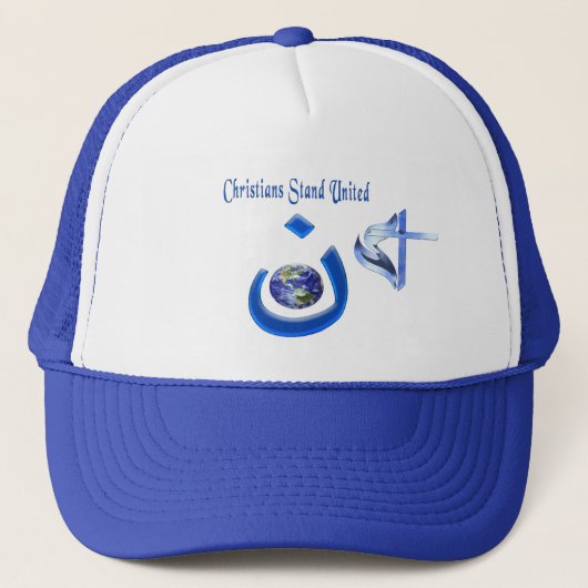 Christelijke solidariteit trucker pet (Voorkant)