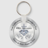 Christelijke Souvenir Ideeën voor het Jubileum van Sleutelhanger (Voorkant)