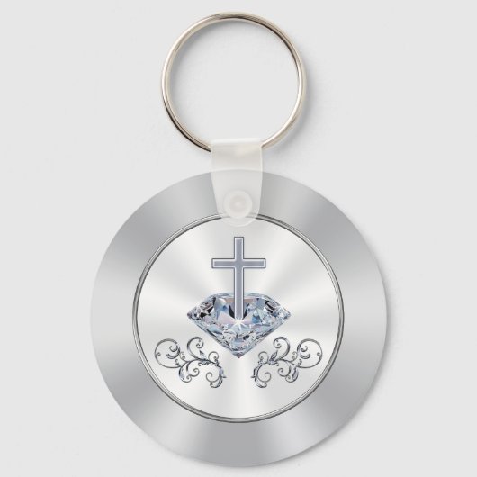Christelijke Souvenir Ideeën voor het Jubileum van Sleutelhanger (Achterkant)