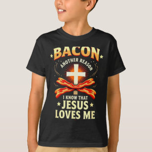 Christelijke spekrede waarom ik weet dat Jezus van T-shirt