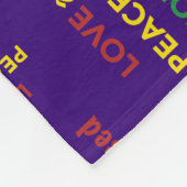 Christelijke SPIRITUELE GAVEN van de Spirit Bible Fleece Deken (Hoek)