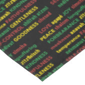 Christelijke Spirituele VRUCHTEN VAN DE GEDISTILLE Tafelkleed (Gekanteld)