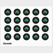 Christelijke St. Patrick's Dag Religieuze Drie-een Ronde Sticker (Vel)