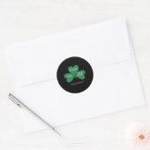 Christelijke St. Patrick's Dag Religieuze Drie-een Ronde Sticker (Envelop)