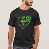 Christelijke St. Patrick's Day is gewoon gebufferd T-shirt (Voorkant)