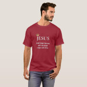Christelijke staatsobligatie JESUS T-Shirt (Voorkant volledig)