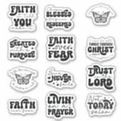 Christelijke Sticker bundel (Voorkant)