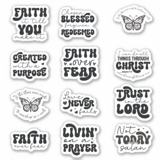 Christelijke Sticker bundel (Voorkant)