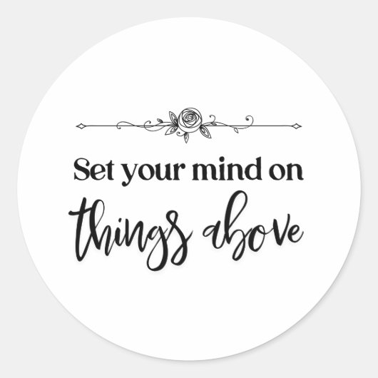 Christelijke sticker Faith sticker Inspirerend (Voorkant)