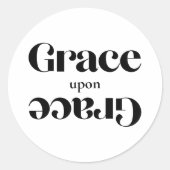 Christelijke sticker | Groot is uw trouw (Voorkant)