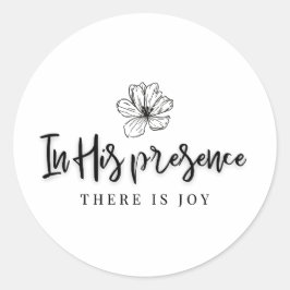 Christelijke sticker | Zijn gebedsgeloof Inspirere