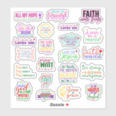 Christelijke Stickers/envelopverbindingen Sticker (Vel)
