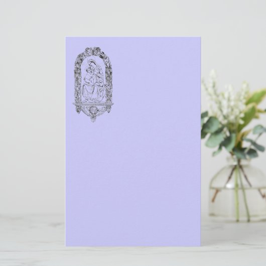 Christelijke Symbolen Briefpapier (Staand voorkant)