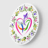 Christelijke Symbolen klok (Hoek)